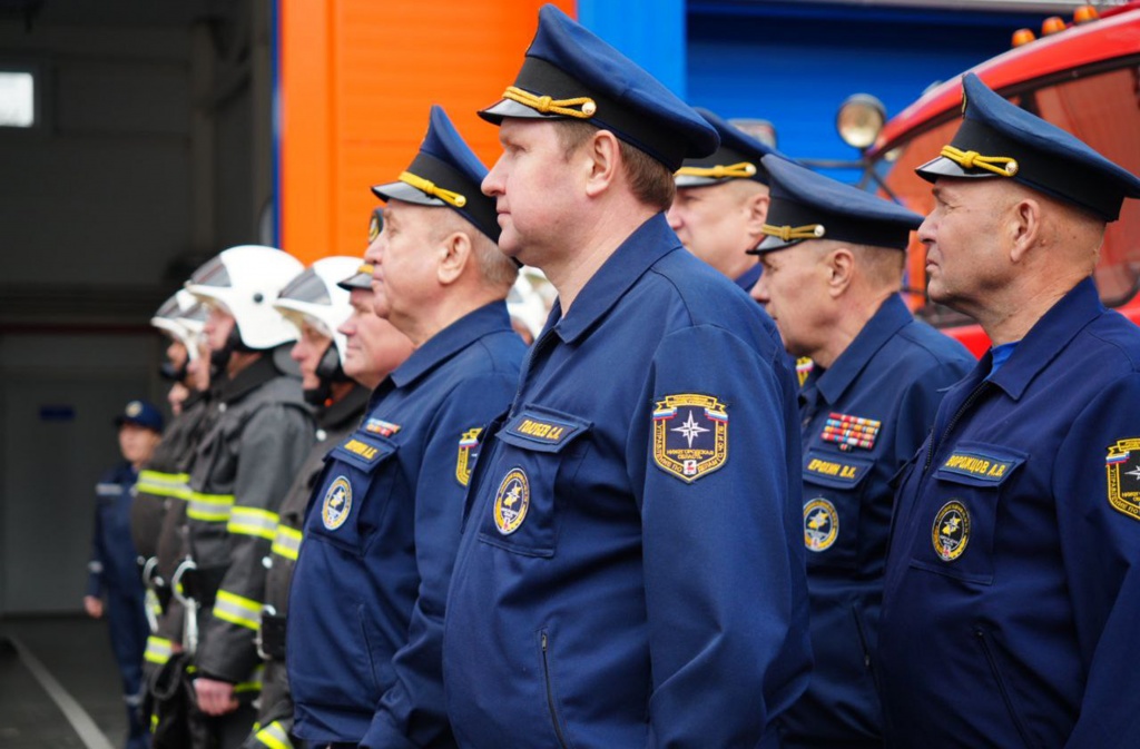 Открытие пожарного депо в Нижнем новгороде