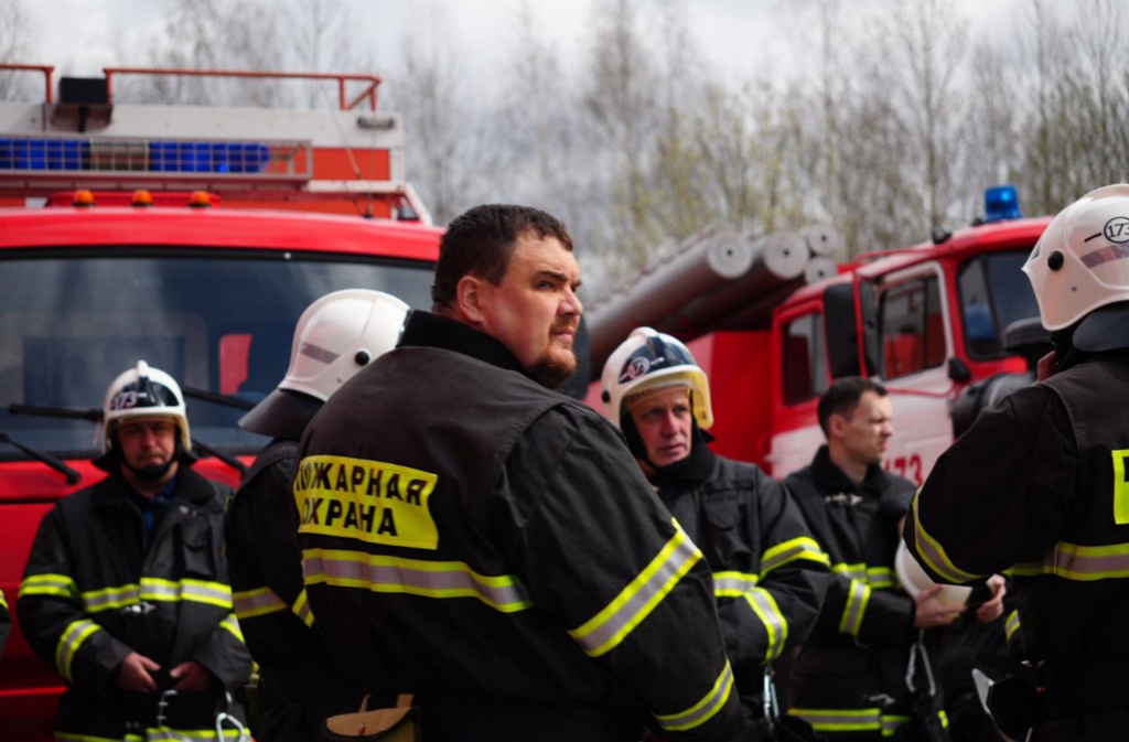 Открытие пожарного депо в Нижнем новгороде